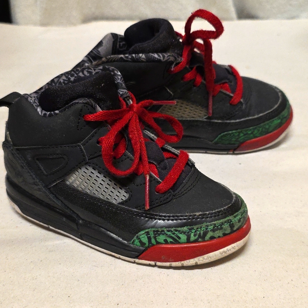 EUC Nike Air Jordan Spizike OG Hi-Top Sneakers Toddler Size 9c - Picture 5 of 10